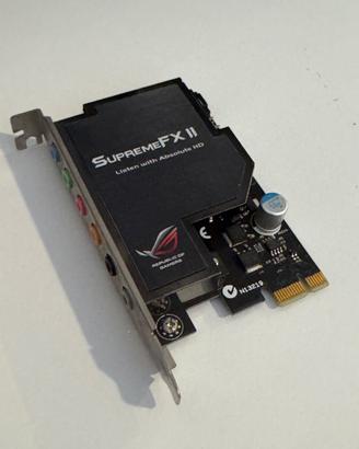 Scheda audio Asus ROG SupremeFX II Rampage Formula