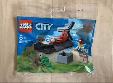 LEGO 30570 CITY BUSTA HOVERCRAFT nuovo