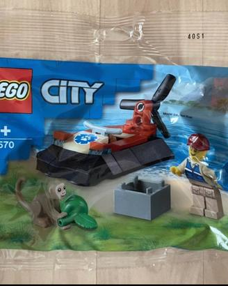 LEGO 30570 CITY BUSTA HOVERCRAFT nuovo
