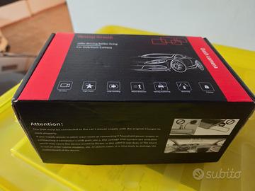 Dash Cam 4K E-ACE obiettivo Sony