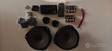 Kit audio artigianale 2 vie con interfaccia blueto