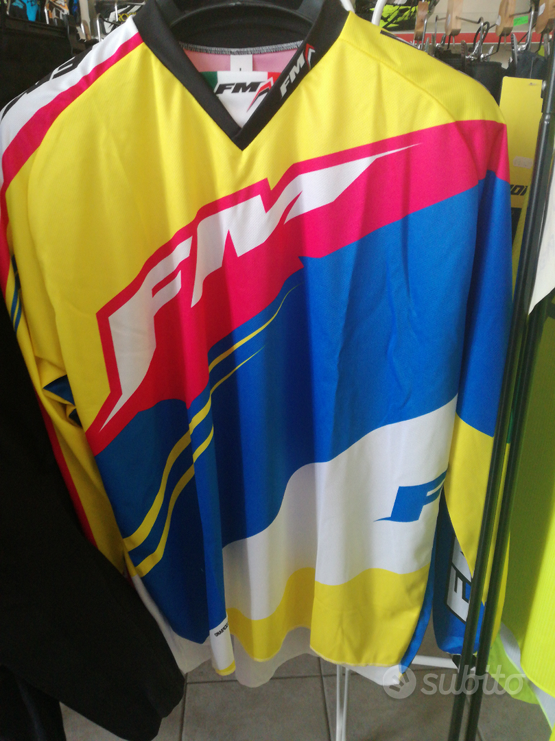 Subito - MOTORAD1 - Maglia FM blu fucsia giallo - Accessori Moto In vendita  a Modena