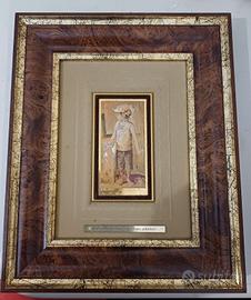Quadro G. Vitali "Estro Pittorico" - Oro 18k (750)