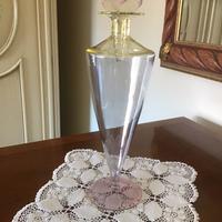 Bottiglia  vetro soffiato Murano Renata Gandini