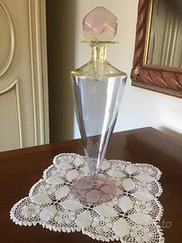 Bottiglia  vetro soffiato Murano Renata Gandini