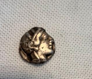 Moneta antica in argento 