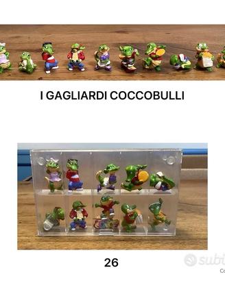 Coccobulli sorpresine kinder serie completa lotto