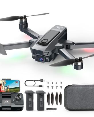 Drone Pieghevole DEERC D25 1080P 40 Min - NUOVO
