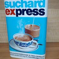 Barattolo Suchard Express anni 80 originale