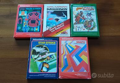Giochi per console Mattel intellivision.
