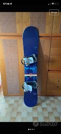 Tavola snowboard crazycreek Sonic 152 con attacchi