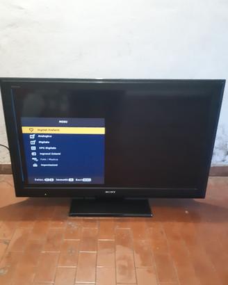 Monitor tv televisione schermo led sony Karaoke dj