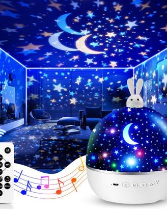 Proiettore Stelle Soffitto 315 Colori+19 Film,