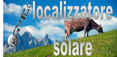 Localizzatore solare per cane , bovini , cavallo