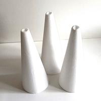 CONO DI POLISTIROLO PIENO CM.20 SET DI 3 PZ.