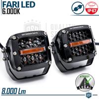 Fari Supplementari LED Auto Fuoristrada OMOLOGATI