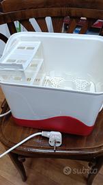 sterilizzatore biberon ciuccio piattini posate 