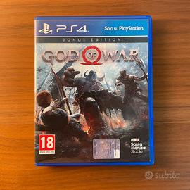 GOD OF WAR Bonus Edition PS4 PlayStation PAL ITA