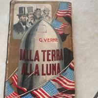 Libro antico fantascienza  - 1907 jules verne