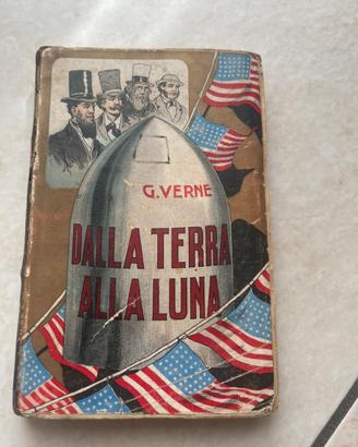 Libro antico fantascienza  - 1907 jules verne