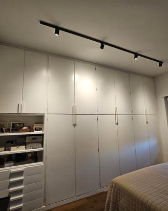 Armadio a muro su misura 450 x 309 cm