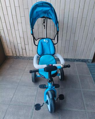 Triciclo passeggino bici bambino