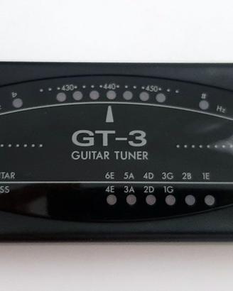 KORG Guitar Tuner GT3 , accordatore per chitarra e