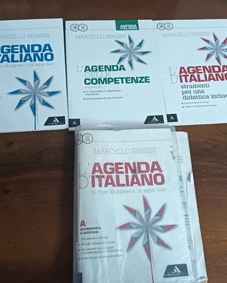 L'agenda d'italiano Marcello Sensini set completo
