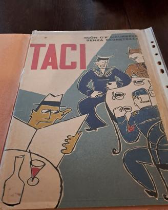 Cartoncino  propagandistico sulla segretezza.