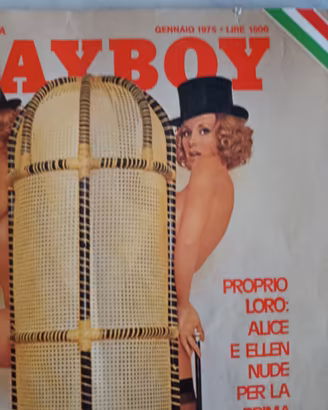 Playboy numero 1 del 1975 e numero 1 del 1976