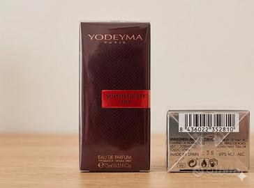 Profumo Yodeyma Sophisticate Men 15ml Eau de Parfu