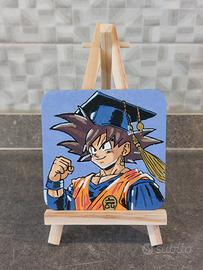 Quadretto Goku Laureato (Dragon Ball