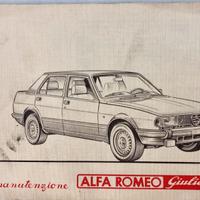 ALFA ROMEO GIULIETTA 1.3/1.6/1.8 USO MANUTENZIONE
