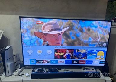 Samsung 55” 4k Smart TV QLED WiFi Black