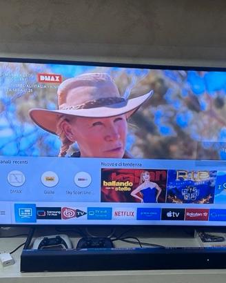 Samsung 55” 4k Smart TV QLED WiFi Black