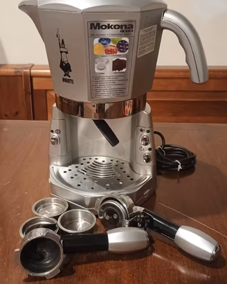 BIALETTI - CF40 Mokona Argento Macchina Espresso