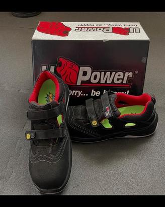 saldalo /scarpa antinfortunistiche aperte u power 