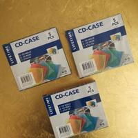 Lotto custodie CD  – 3 confezioni sigillate