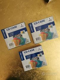 Lotto custodie CD  – 3 confezioni sigillate