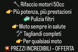 Riparazione/tagliando 50cc