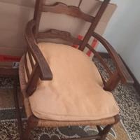 poltrona in legno
