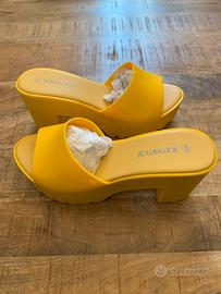Ciabatta / zoccolo plastica gialla Yamamay 36/37