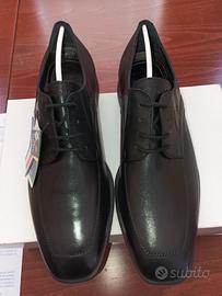 Scarpe basse esive SOLDINI pelle&gomma, tg 44, New