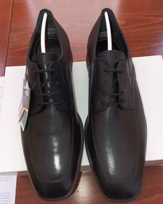 Scarpe basse esive SOLDINI pelle&gomma, tg 44, New