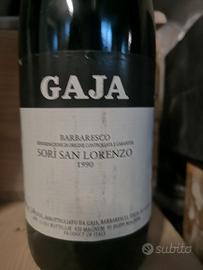 Barbaresco Sori San Lorenzo 1990 Gaja perfetta.