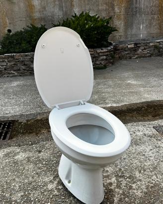 completo bagno wc, cassetta e bidet