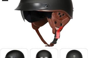 Casco modello Retrò - Taglia L come nuovo