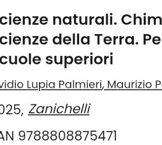 libro Scienze Naturali 