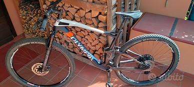 mtb Olympia F1X full carbonio e biammortizzata