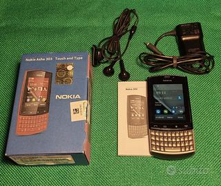 NOKIA ASHA 303 - usato - touchscreen + QWERTY